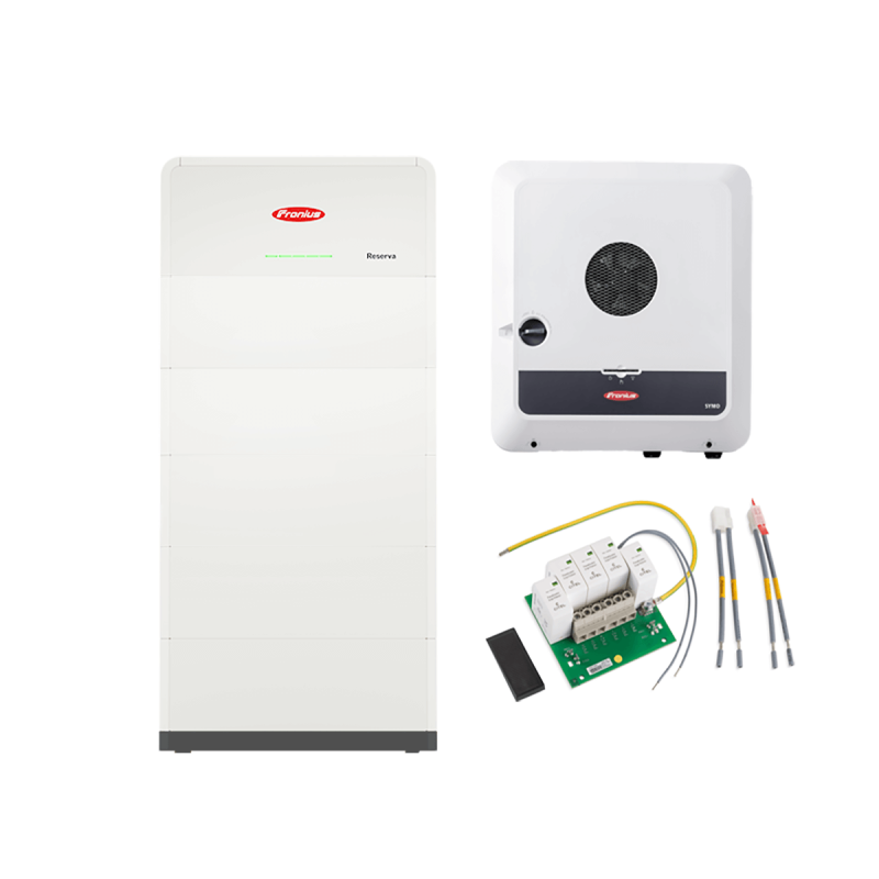 Fronius Symo GEN24 8.0 Plus mit Reserva 6.3 und DC-Überspannungsschutz