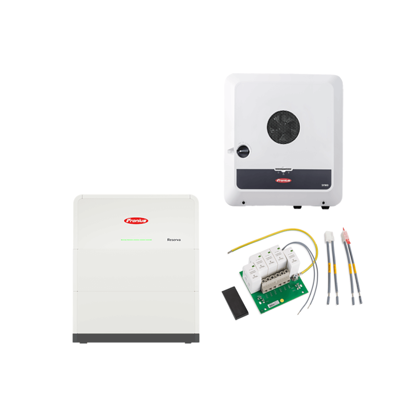 Fronius Symo GEN24 6.0 Plus mit Reserva 6.3 und DC-Überspannungsschutz