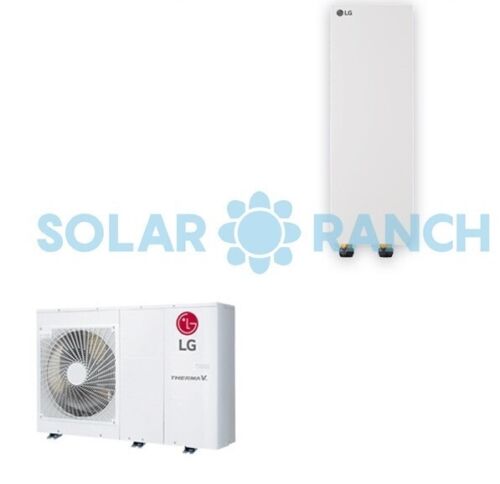 LG THERMA V R32 Monobloc S Luft/Wasser-Wärmepumpe 9 kW Set