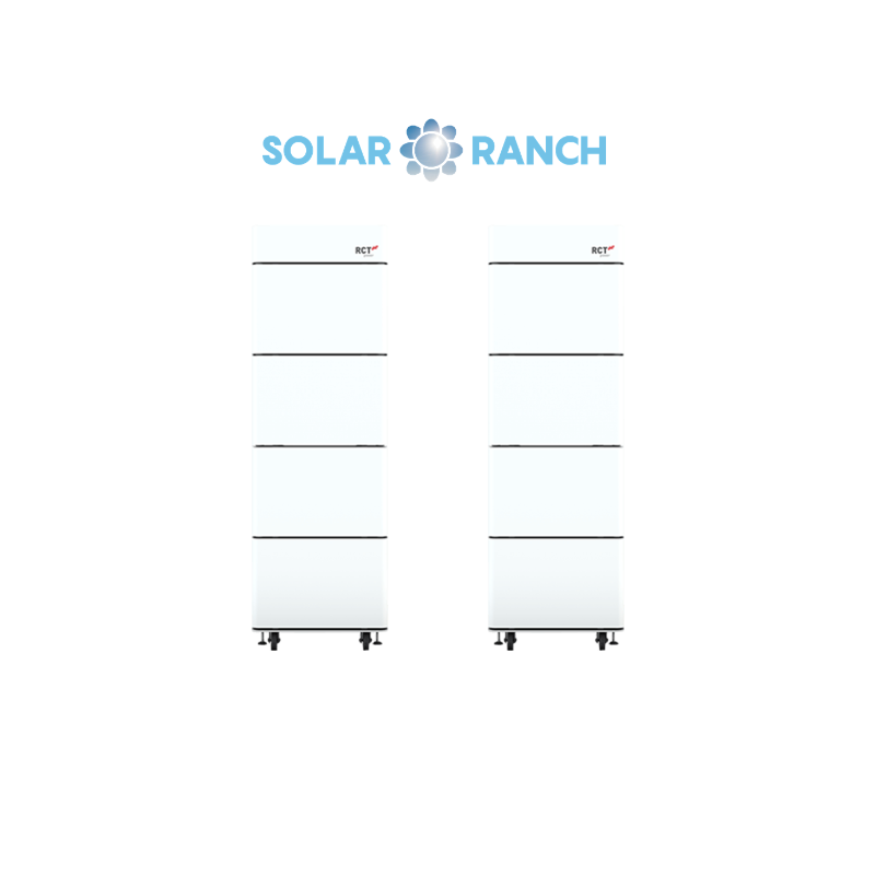 RCT Power Battery DT 15.4 – Modularer Batteriespeicher mit 13,8 kWh Speicherkapazität | Skalierbar, sicher und made in Germany | Kompatibel mit RCT Power Storage und Switch für Notstromversorgung | Doppelturm-Konfiguration für erweiterte Kapazität