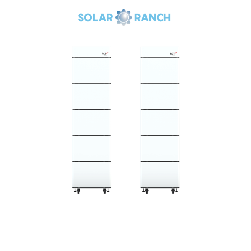 RCT Power Battery DT 19.2 – Modularer Batteriespeicher mit 17,2 kWh Speicherkapazität | Skalierbar, sicher und made in Germany | Kompatibel mit RCT Power Storage und Switch für Notstromversorgung | Doppelturm-Konfiguration für maximale Kapazität.