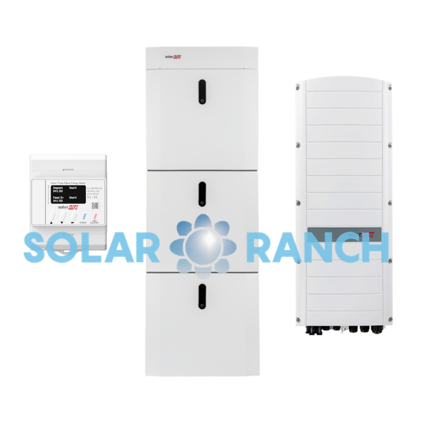 SolarEdge StorEdge Paket mit SE10K-RWS und 13,8 kWh
