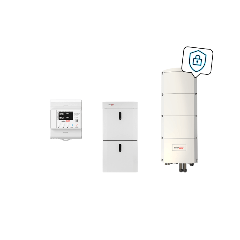 SolarEdge Home Paket mit SE10K-RWB48 und 9,2 kWh