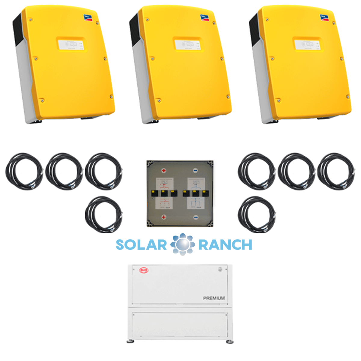 SMA Sunny Island 9,9 kW & 15 kWh SMA Speichersystem