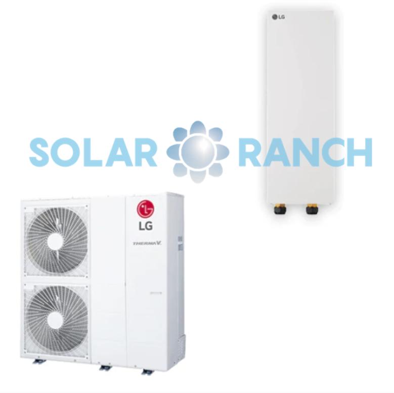 LG THERMA V R32 Monobloc S Luft/Wasser-Wärmepumpe 14 kW Set