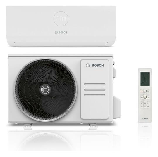 Bosch Single-Split-Klimagerät CLC8001i-Set 35 E Außen- und Inneneinheit, 3,5 kW