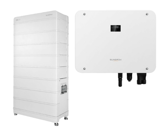 Sungrow Hybrid SH25T mit Sungrow SBR256 Batterie
