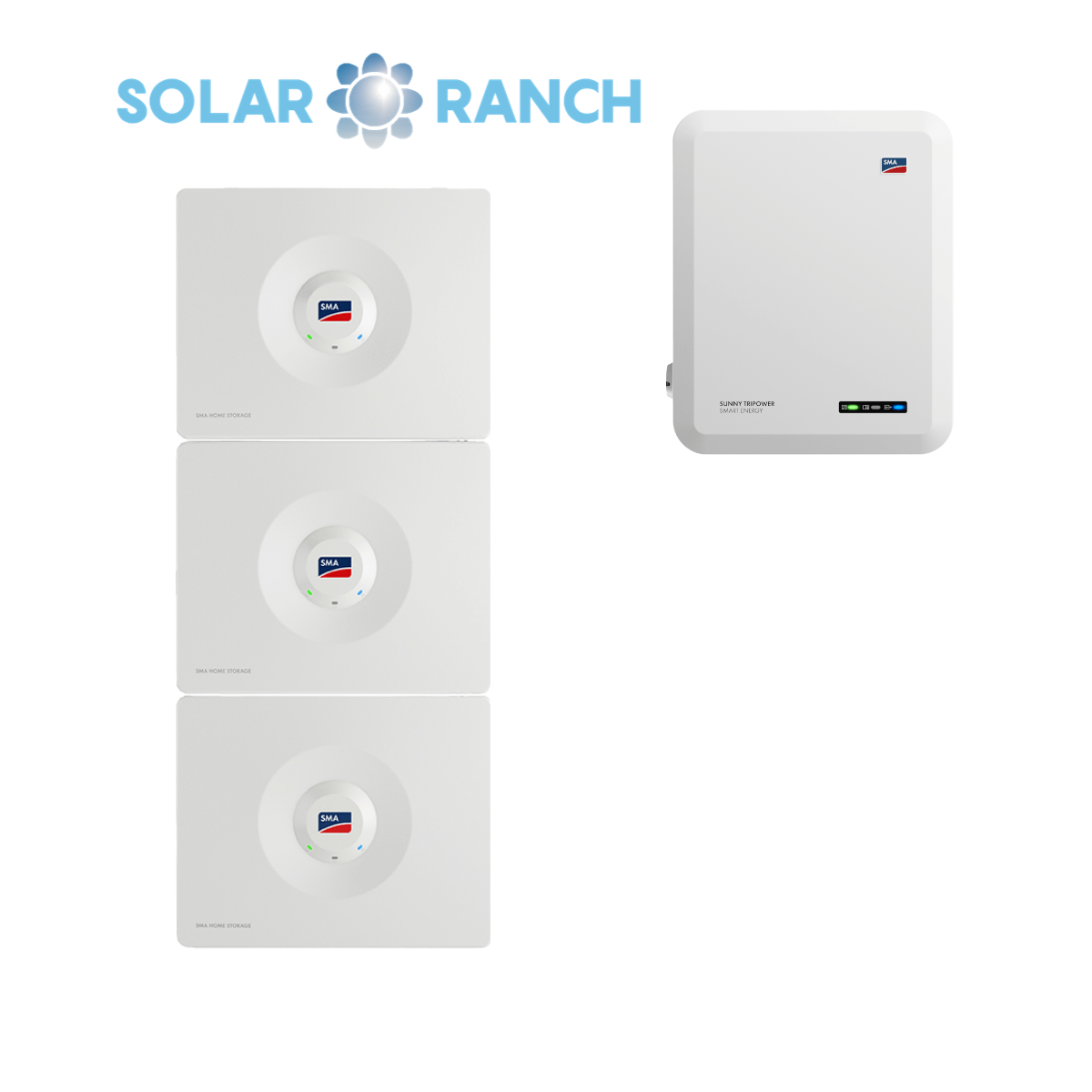 SMA Home Storage 9,84 kWh + Sunny Tripower Smart Energy 8 kW – Solarranch