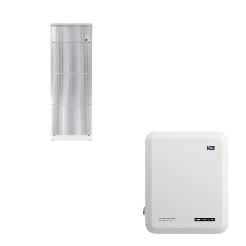SMA Hybrid Sunny Tripower 10.0 Smart Energy und VARTA.wall 15 kWh